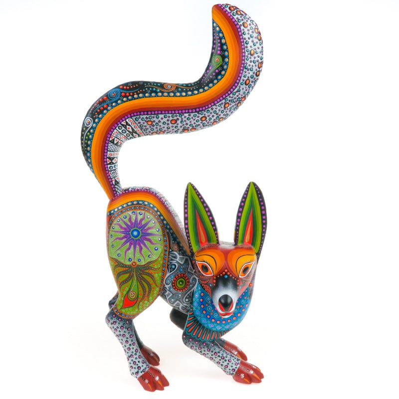 Fantastic Fox - Oaxacan Alebrije Wood Carving – VivaMexico.com