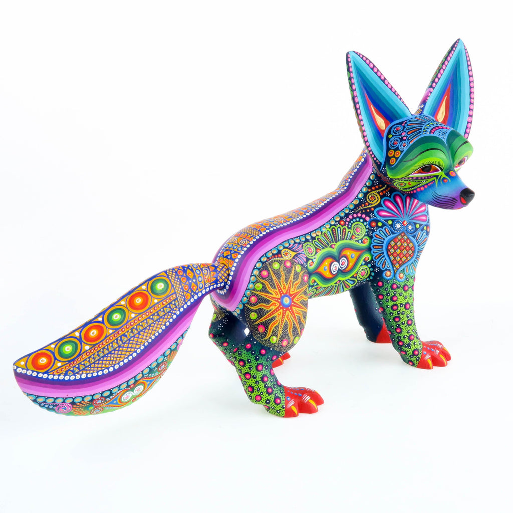 Fantastic Fox - Oaxacan Alebrije Wood Carving – VivaMexico.com