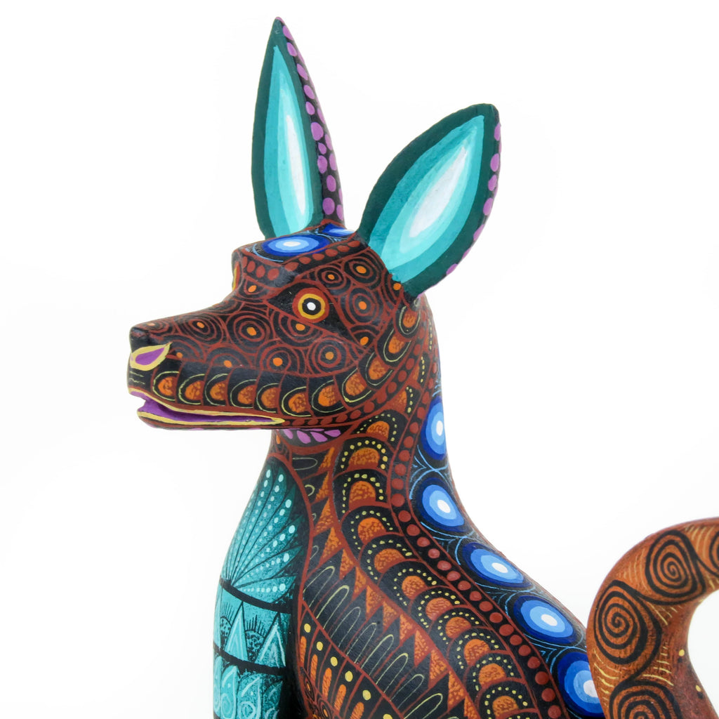 Fantastic Fox - Oaxacan Alebrije Wood Carving – VivaMexico.com