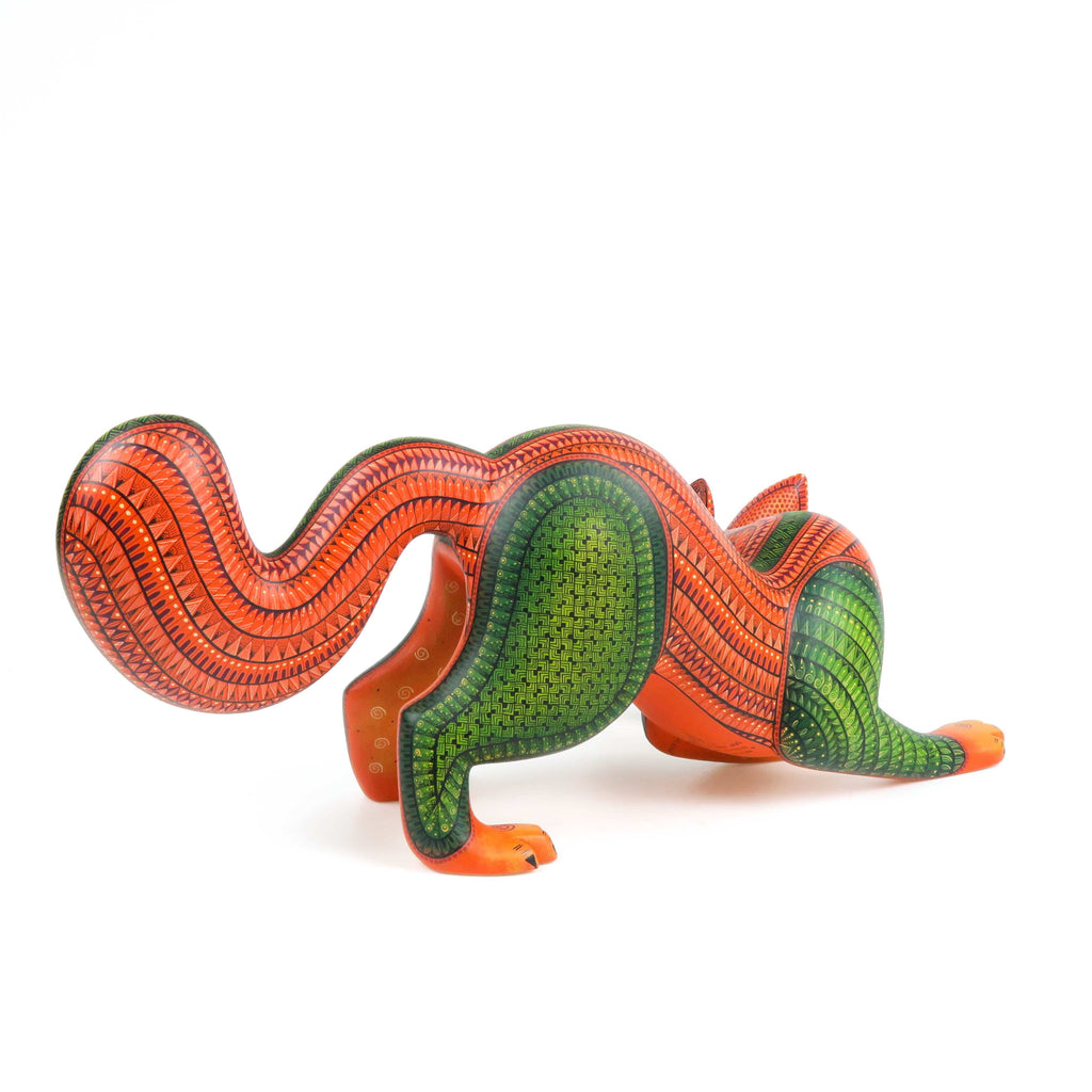 Fantastic Fox - Oaxacan Alebrije Wood Carving - Nestor Melchor