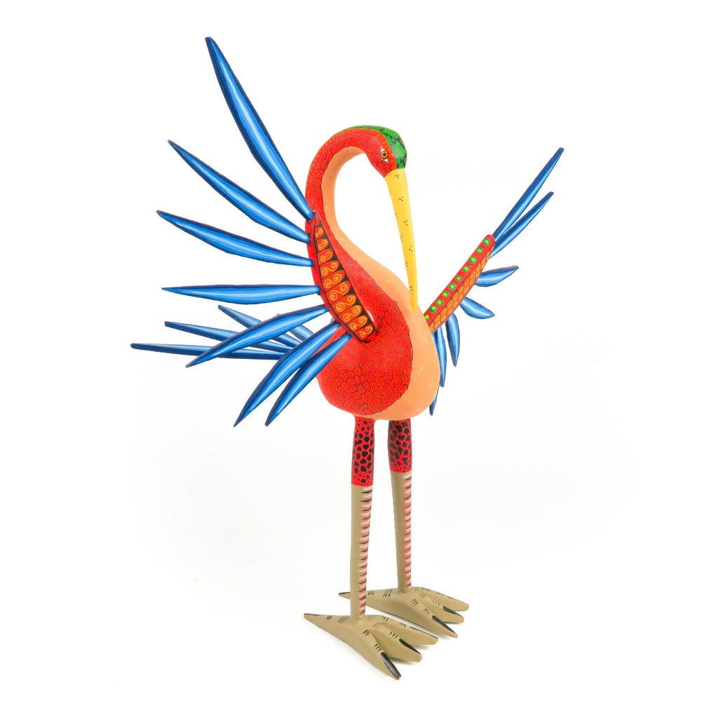 Beautiful Heron - Oaxacan Alebrije Wood Carving – VivaMexico.com ...