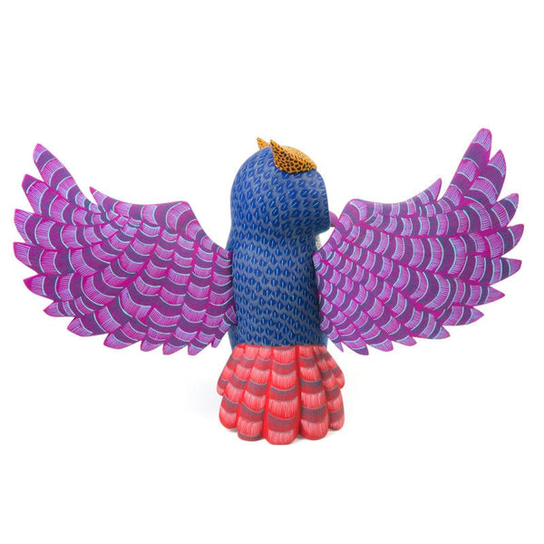 Fantastic Owl - Oaxacan Alebrije Wood Carving www.VivaMexico.com