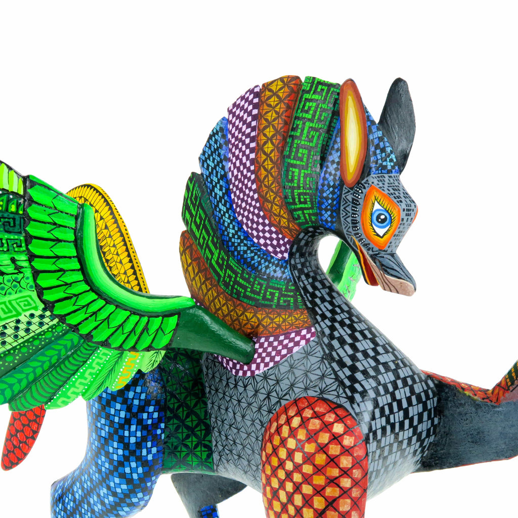 Fantastic Pegasus - Oaxacan Alebrije Wood Carving – VivaMexico.com