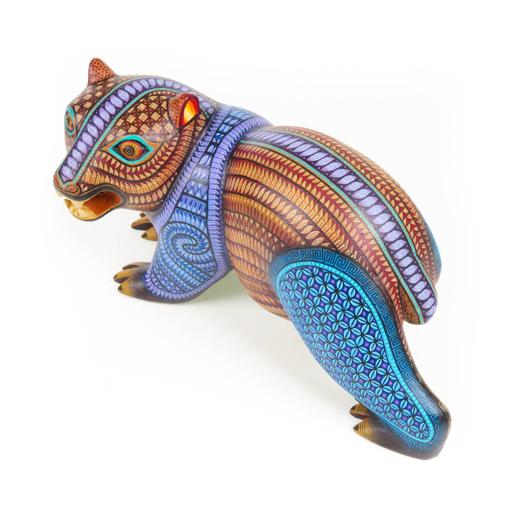 Fierce Bear - Oaxacan Alebrije Wood Carving – VivaMexico.com