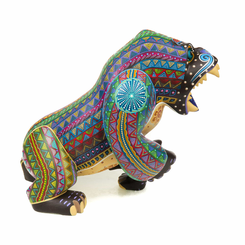 Fierce Gorilla - Oaxacan Alebrije Wood Carving – VivaMexico.com