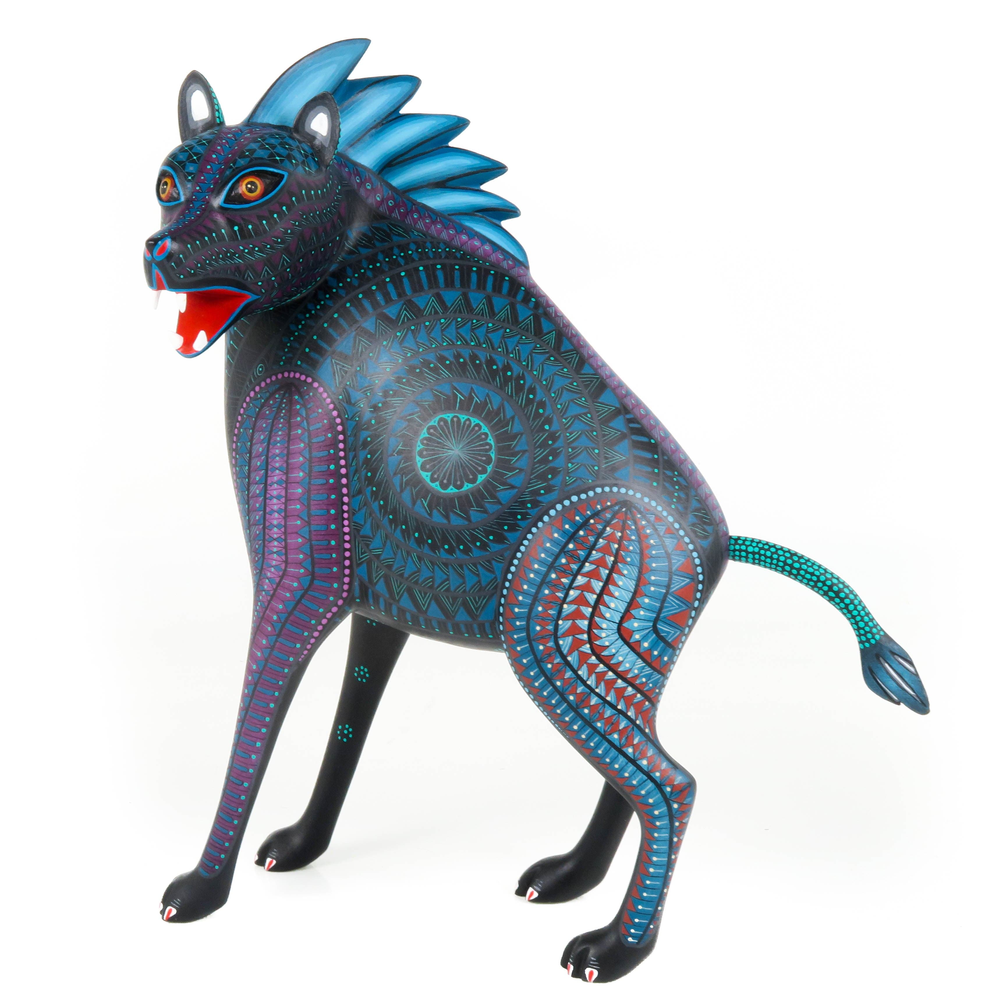 【リナ】エッグアート（鹿、ヒヨコ） Fierce Hyena - Oaxacan Alebrije Wood Carving – VivaMexico.com