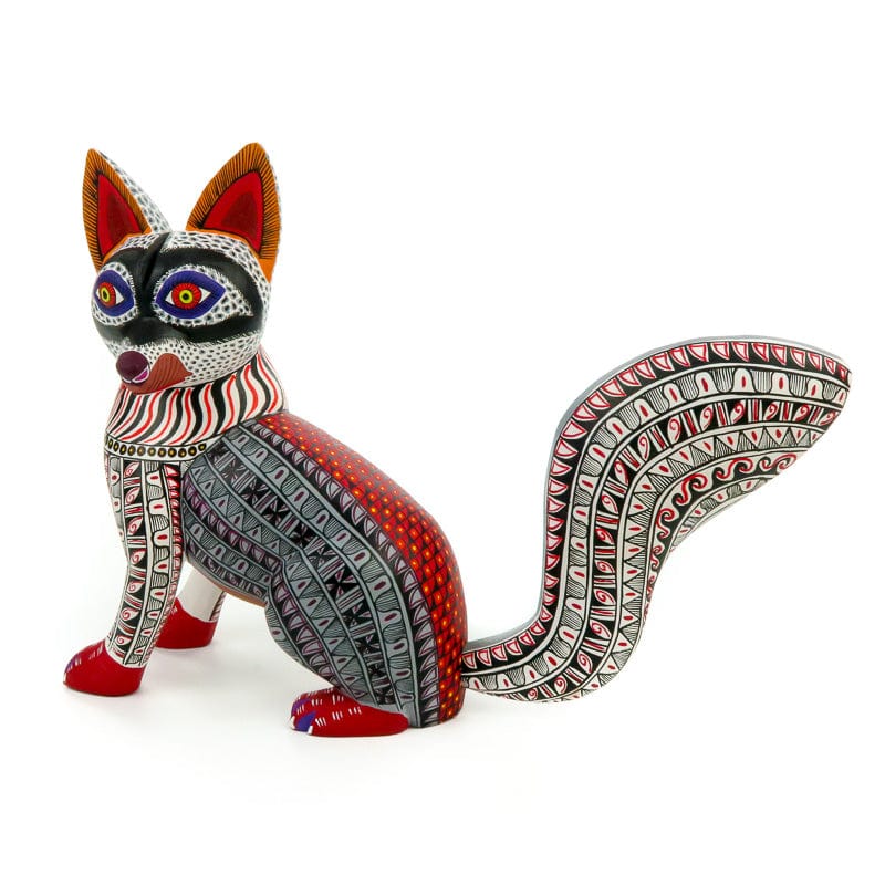 Fox - Oaxacan Alebrije Wood Carving www.VivaMexico.com