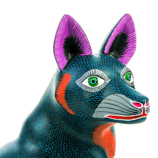 Fox - Oaxacan Alebrije Wood Carving www.VivaMexico.com