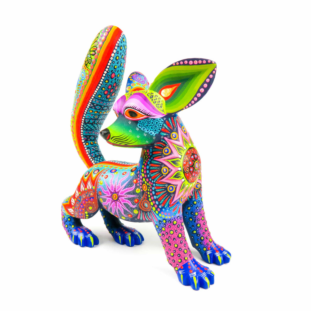 Fox - Oaxacan Alebrije Wood Carving – VivaMexico.com - Mexican Art