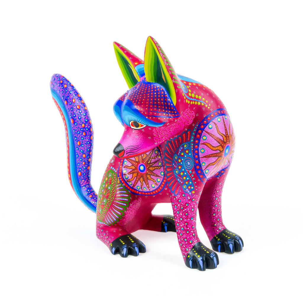 Fox - Oaxacan Alebrije Wood Carving – VivaMexico.com - Mexican Art