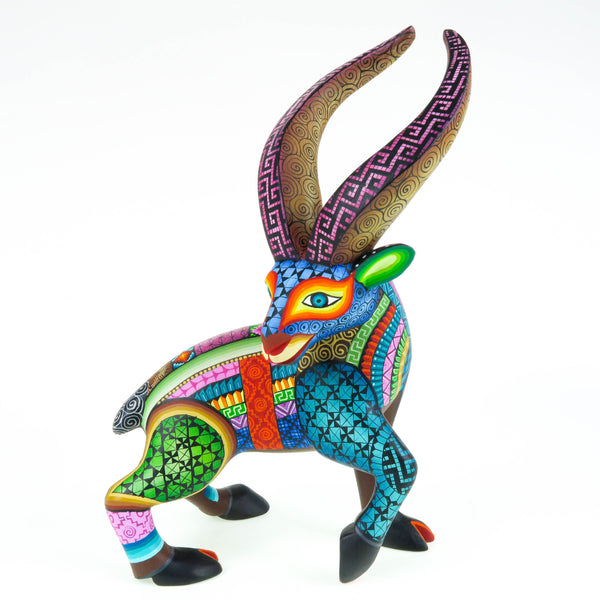 Gazelle - Oaxacan Alebrije Wood Carving – VivaMexico.com - Mexican Art