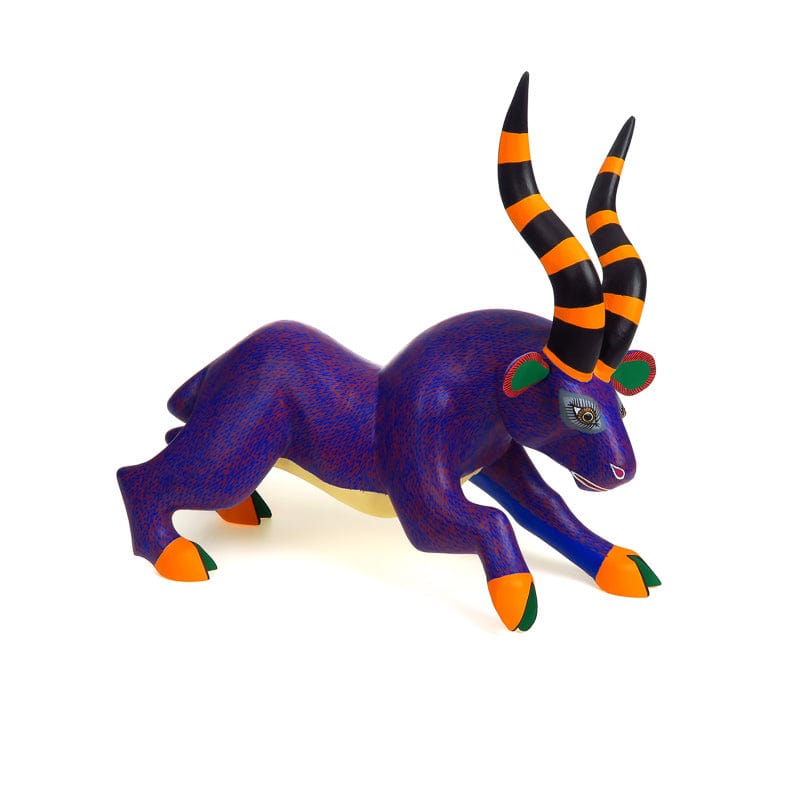 Gazelle - Oaxacan Alebrije Wood Carving - Damian & Beatriz Morales www.VivaMexico.com