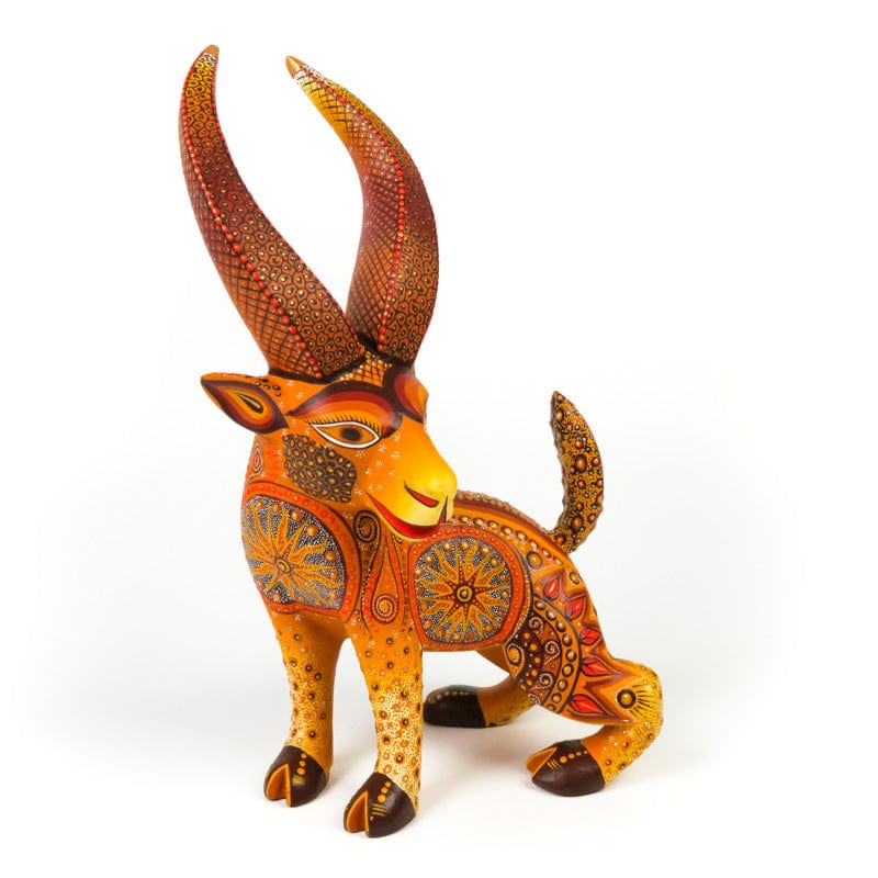 Goat - Oaxacan Alebrije Wood Carving www.VivaMexico.com