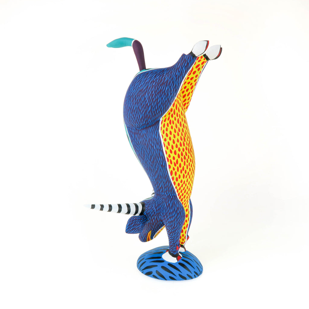 Handstand Bull - Oaxacan Alebrije Wood Carving – VivaMexico.com ...