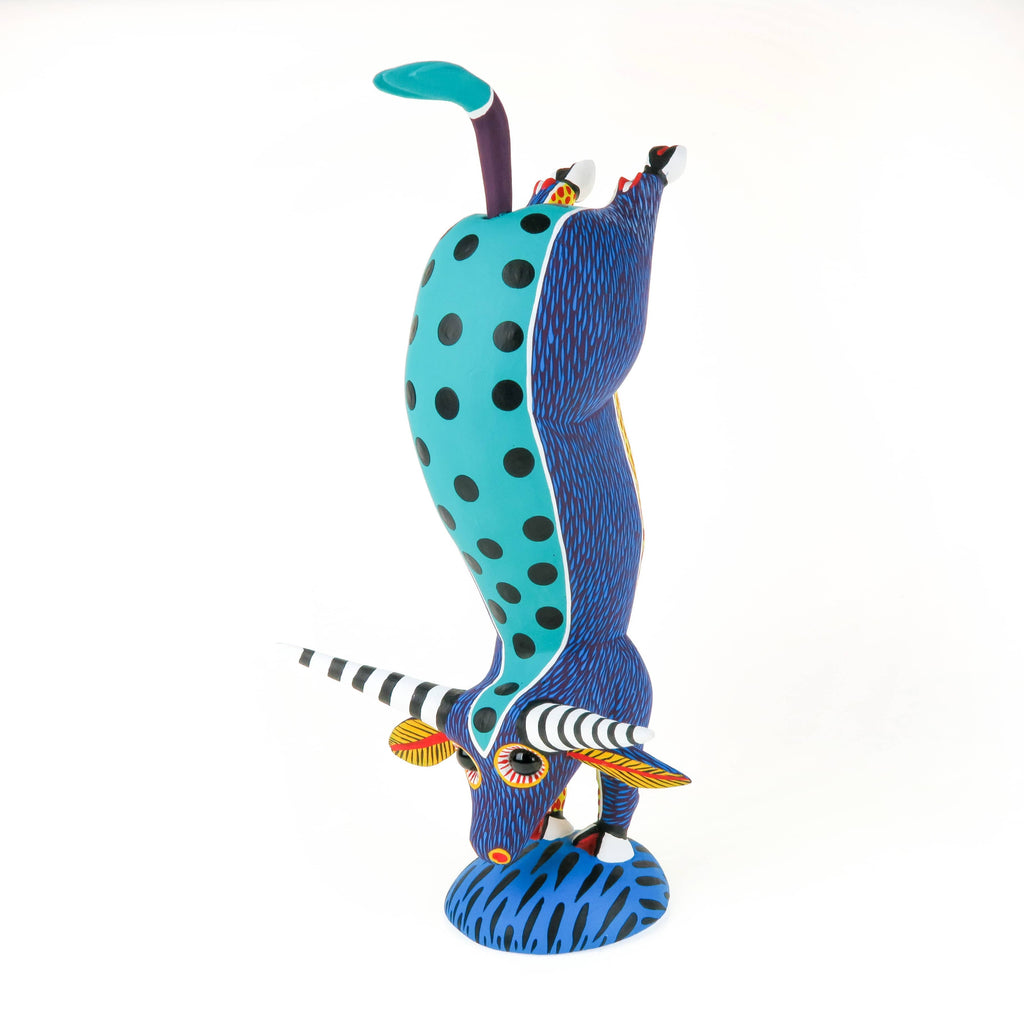 Handstand Bull - Oaxacan Alebrije Wood Carving – VivaMexico.com ...