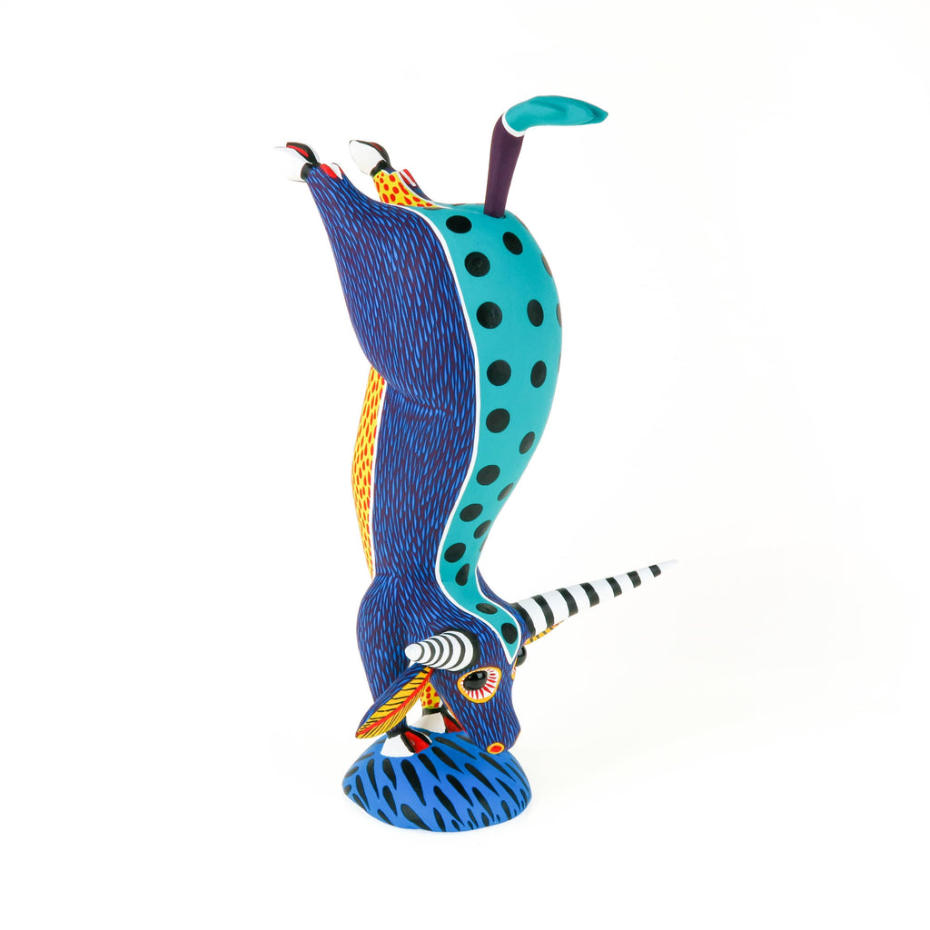 Handstand Bull - Oaxacan Alebrije Wood Carving – VivaMexico.com ...