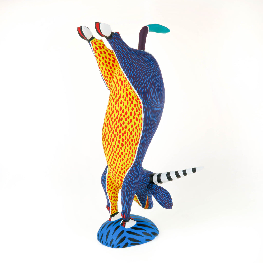 Handstand Bull - Oaxacan Alebrije Wood Carving – VivaMexico.com ...