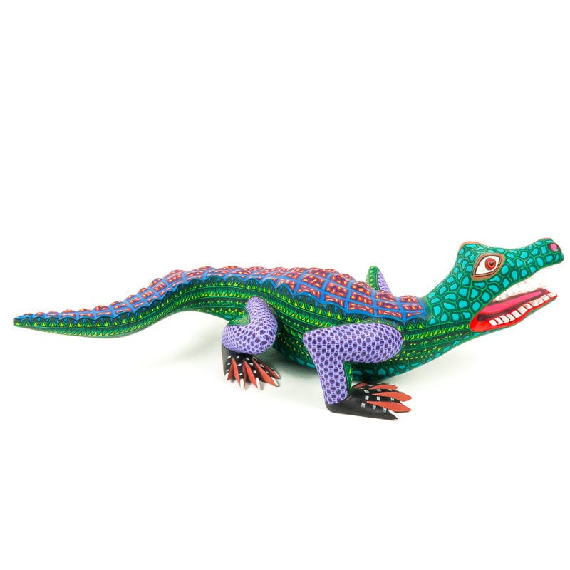 Large Alligator - Oaxacan Alebrije Wood Carving