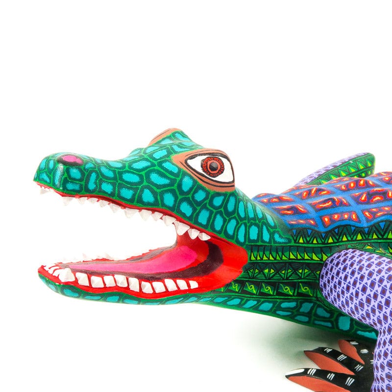 Large Alligator - Oaxacan Alebrije Wood Carving