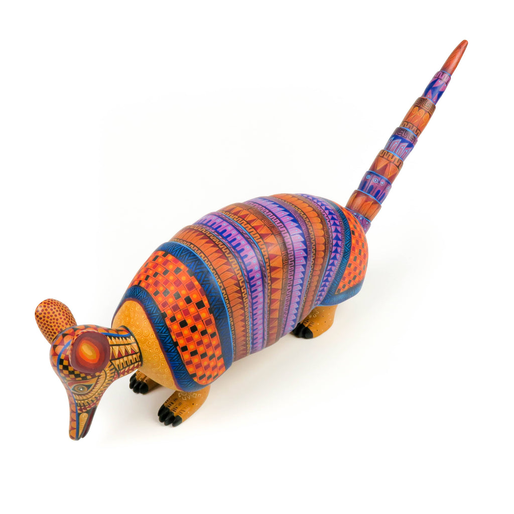 Large Armadillo - Oaxacan Alebrije Wood Carving