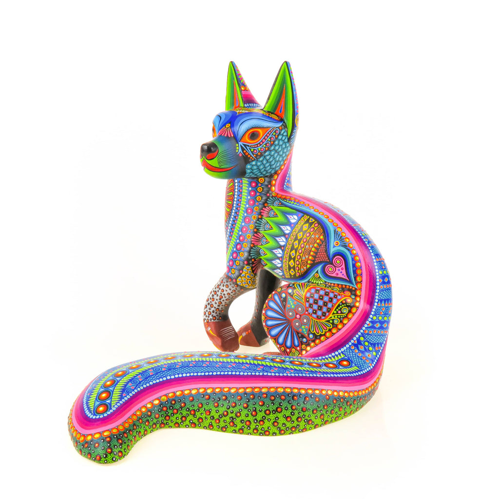 Large Masterpiece Coyote - Oaxacan Alebrije Wood Carving – VivaMexico ...