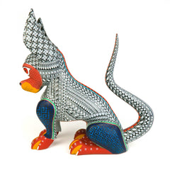 Large Zapotec Dog - Oaxacan Alebrije Wood Carving – VivaMexico.com