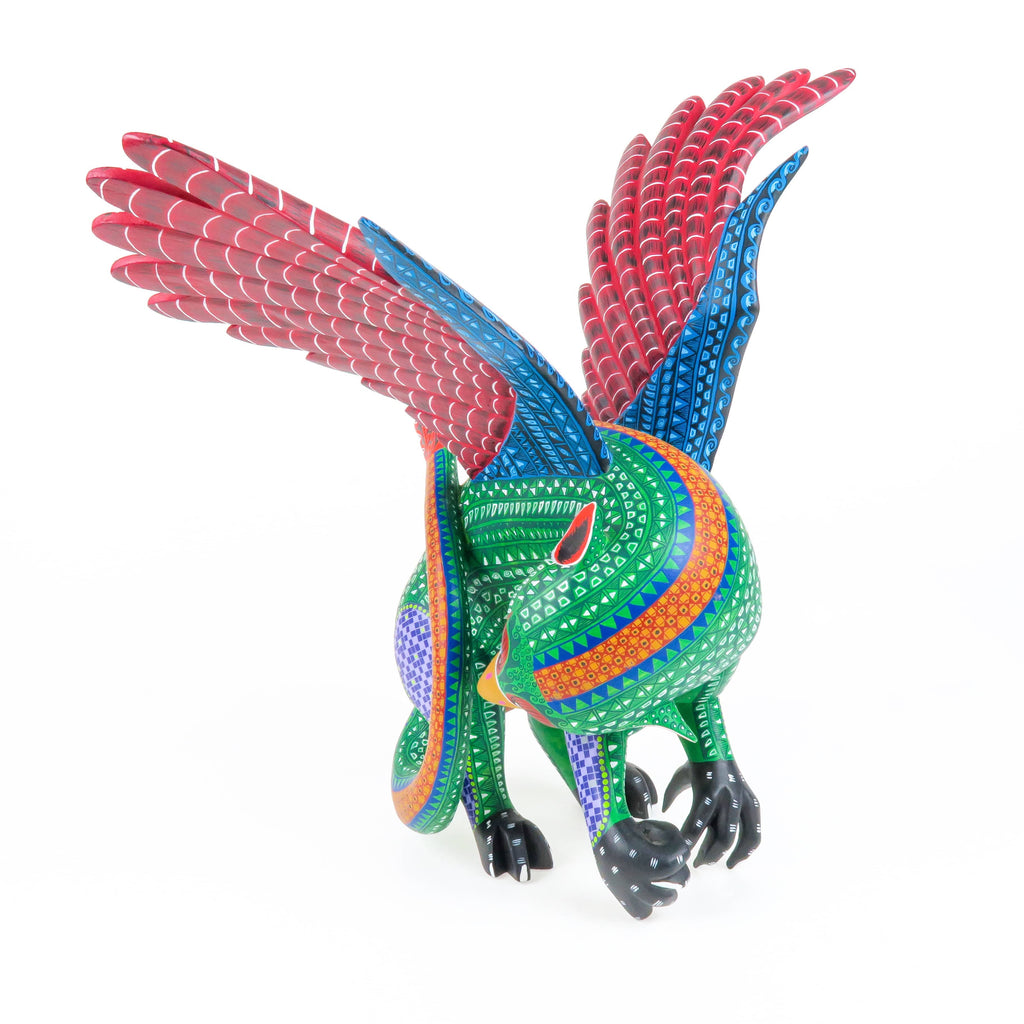 Magnificent Griffin - Oaxacan Alebrije Wood Carving – VivaMexico