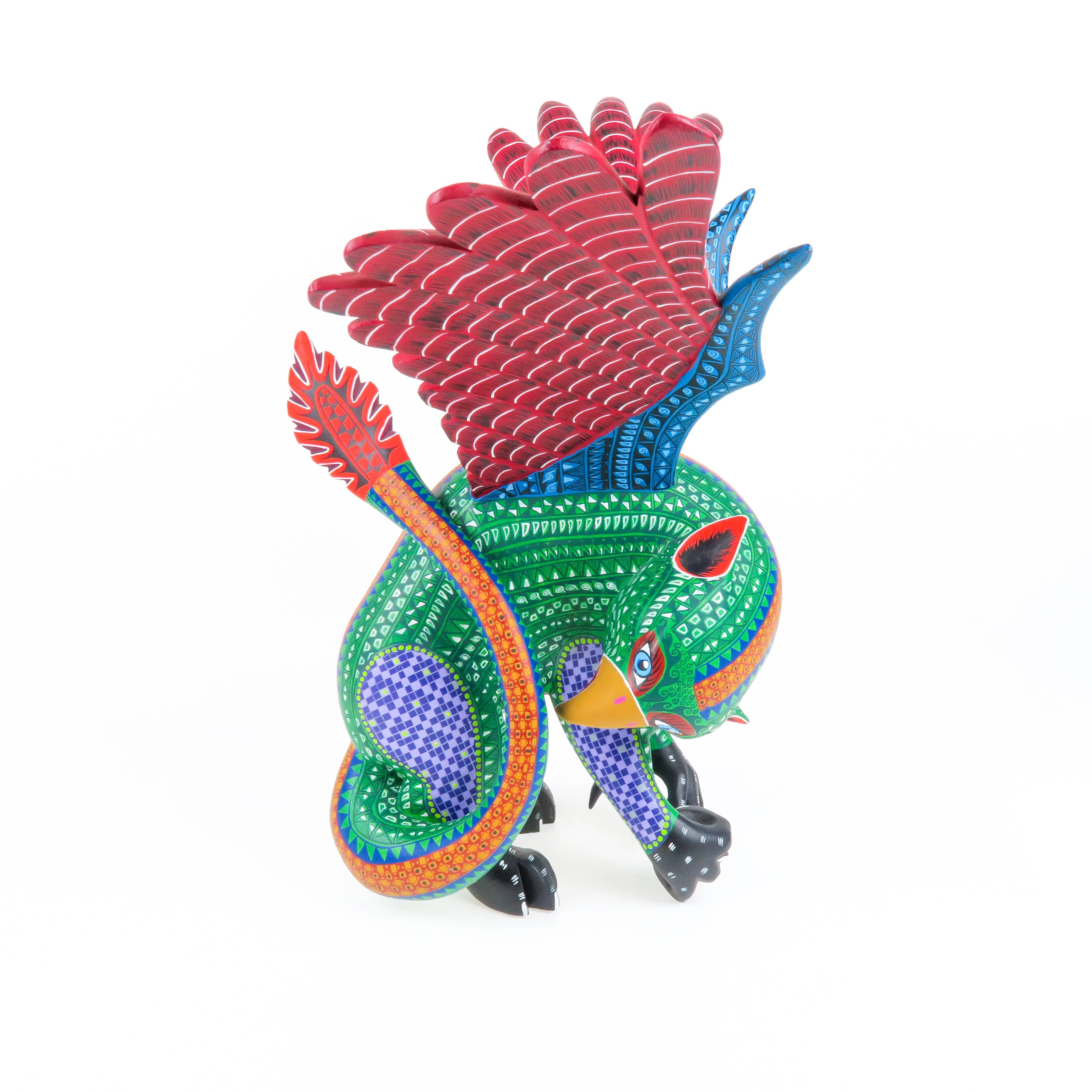 Magnificent Griffin - Oaxacan Alebrije Wood Carving – VivaMexico