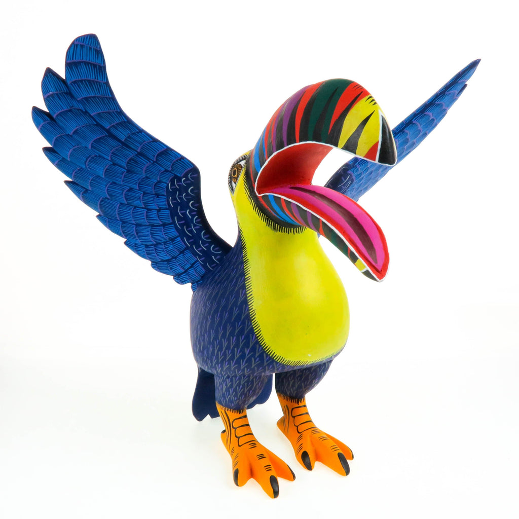 Magnificent Toucan - Oaxacan Alebrije Wood Carving – VivaMexico