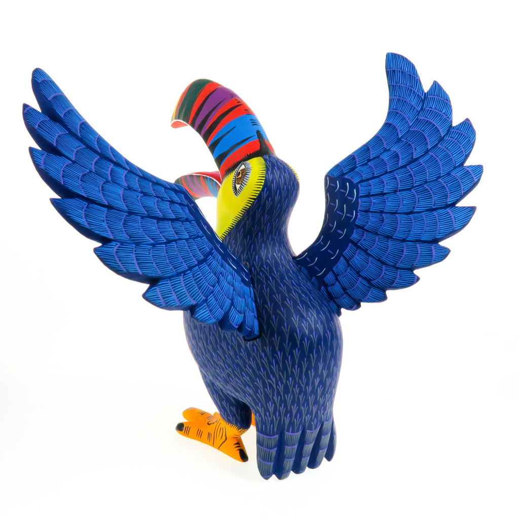 Magnificent Toucan - Oaxacan Alebrije Wood Carving – VivaMexico