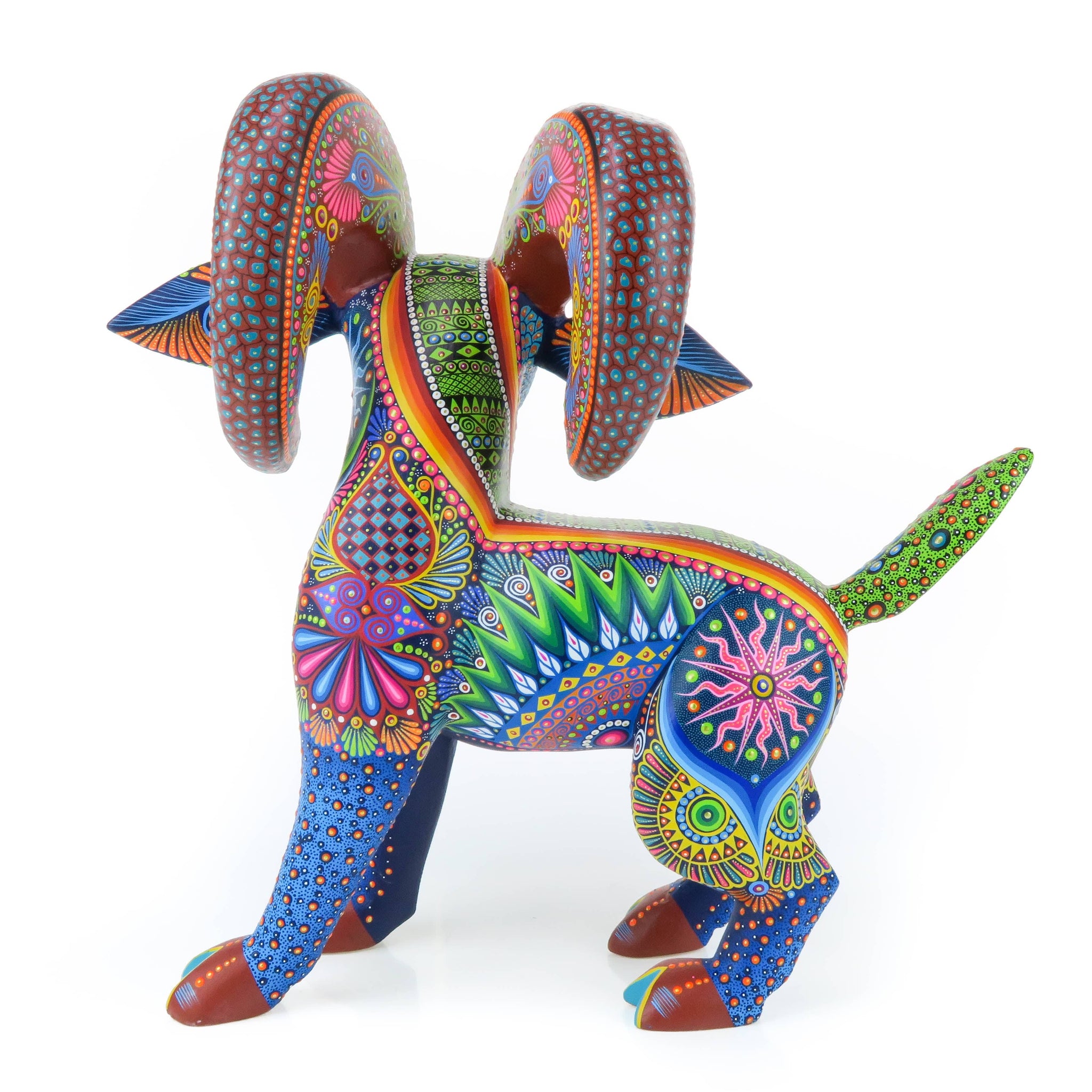 Majestic Bighorn Ram - Oaxacan Alebrije Wood Carving – VivaMexico.com ...