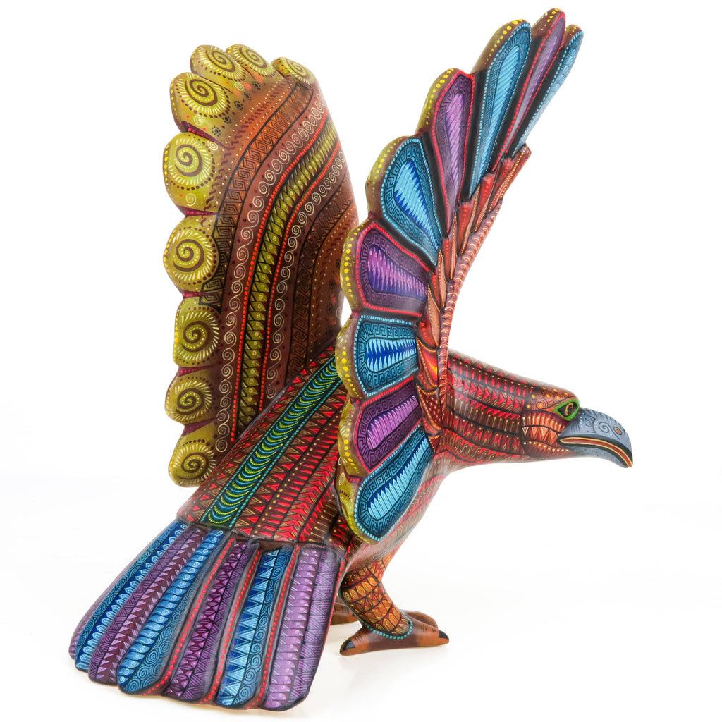 Majestic Eagle - Oaxacan Alebrije Wood Carving – VivaMexico.com ...