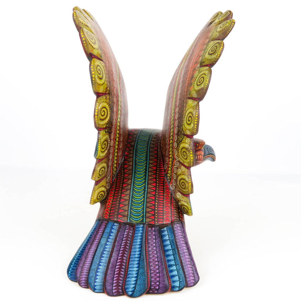 Majestic Eagle - Oaxacan Alebrije Wood Carving – VivaMexico.com