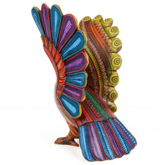 Majestic Eagle - Oaxacan Alebrije Wood Carving – VivaMexico.com