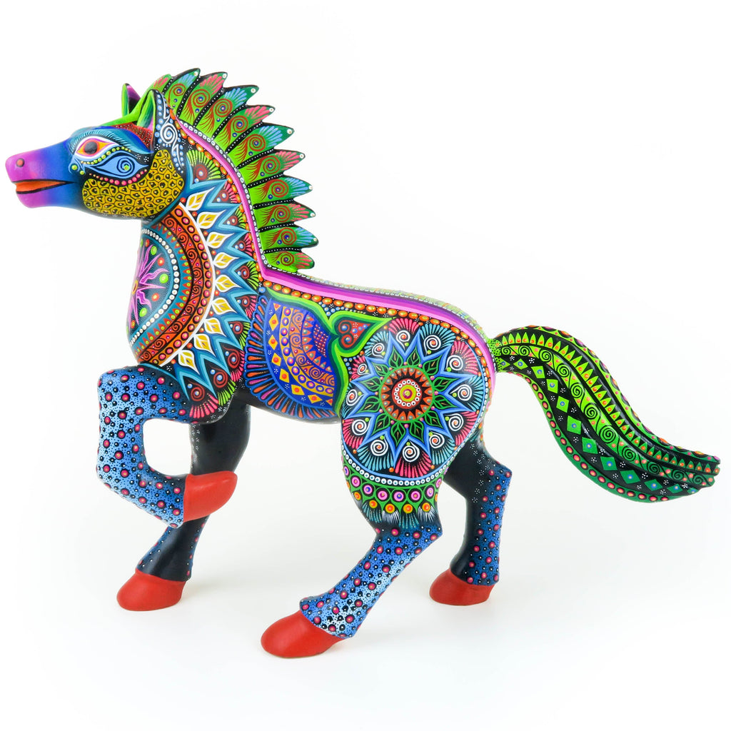 Majestic Horse - Oaxacan Alebrije Wood Carving – VivaMexico.com