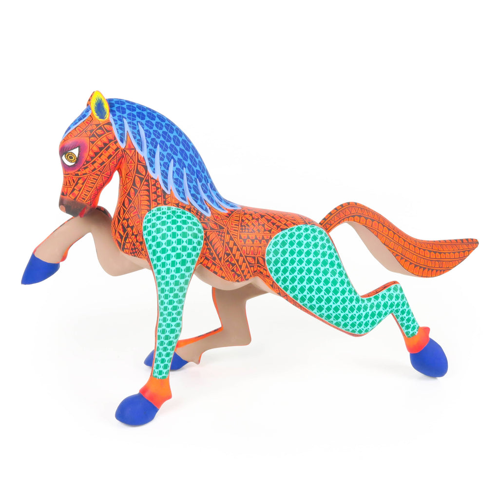 【競馬】アオラキ・REALHORSE オブジェ〈リクエスト品〉 Majestic Horse - Oaxacan Alebrije Wood Carving – VivaMexico.com