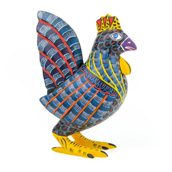 Rooster Oaxacan Alebrije Wood Carvings For Sale - Free US Shipping