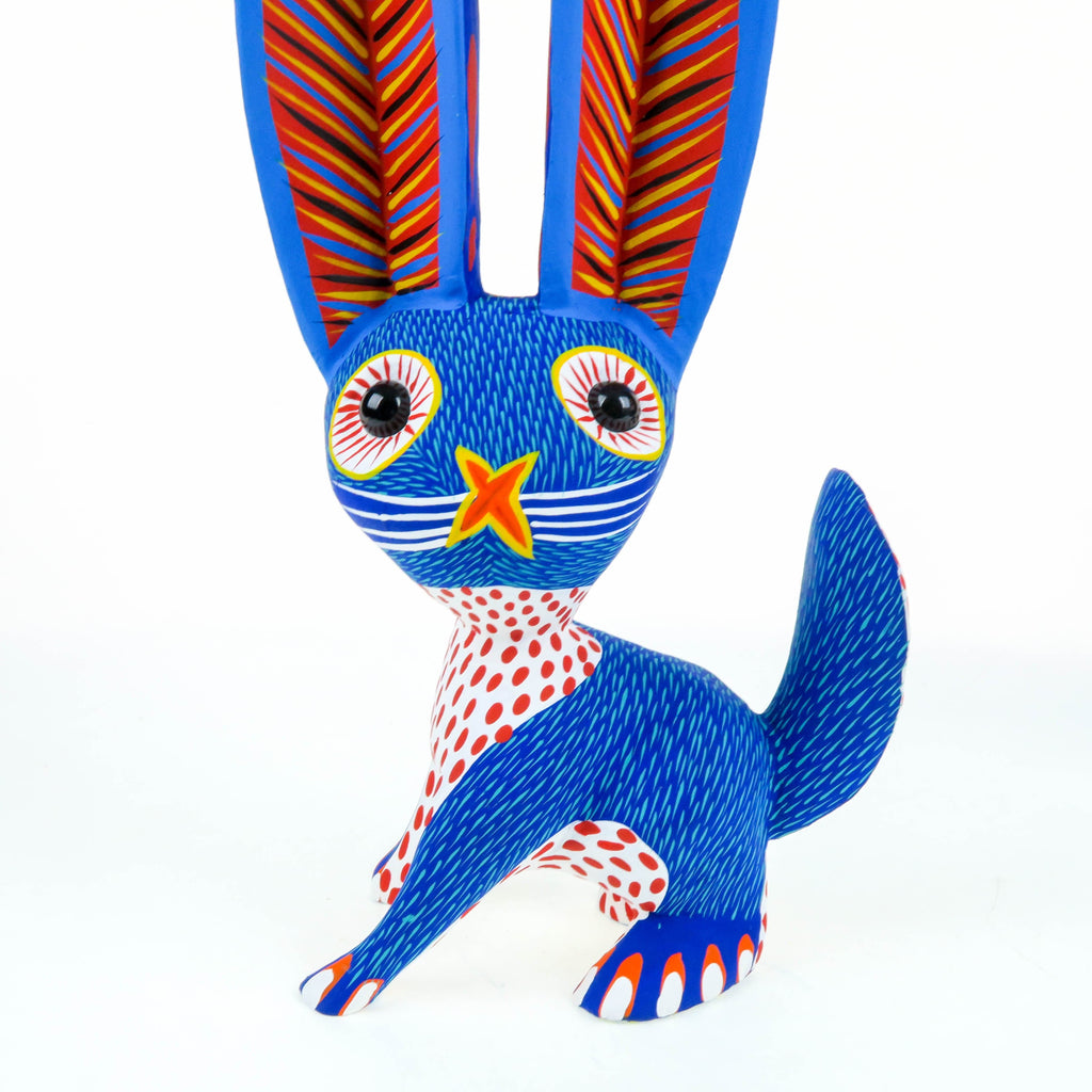 Marble Eyed Rabbit - Oaxacan Alebrije Wood Carving – VivaMexico