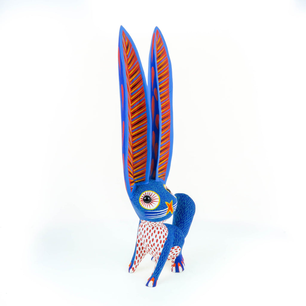 Marble Eyed Rabbit - Oaxacan Alebrije Wood Carving – VivaMexico