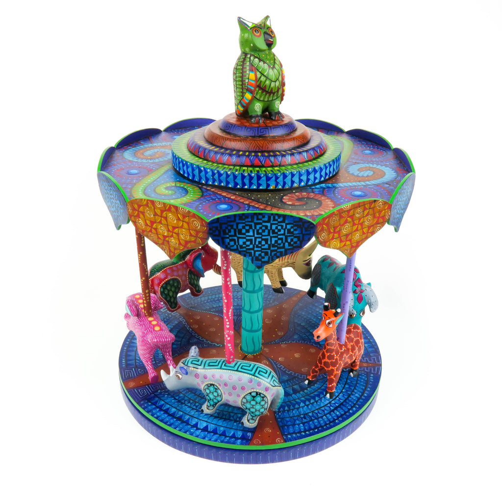 Masterpiece Animal Carousel - Oaxacan Alebrije Wood Carving