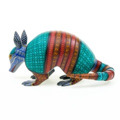 Masterpiece Armadillo - Oaxacan Alebrije Wood Carving