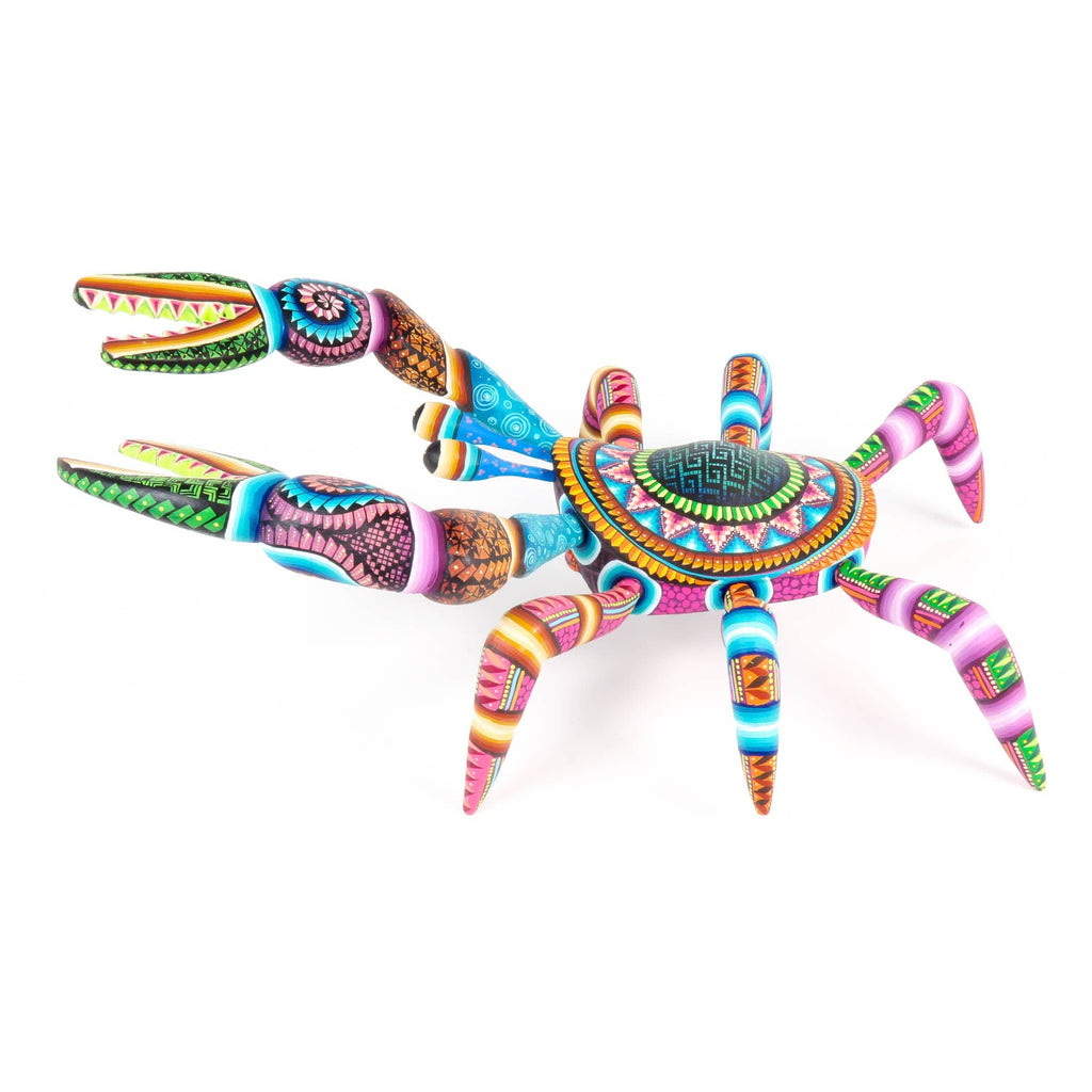 アラビアート　 Masterpiece Crab - Oaxacan Alebrije Wood Carving – VivaMexico.com