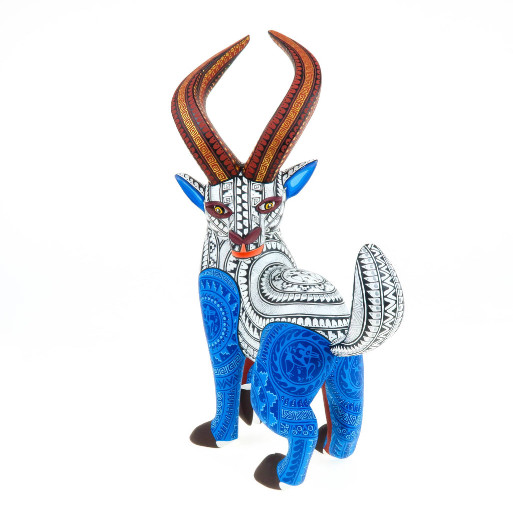 Masterpiece Goat - Oaxacan Alebrije Wood Carving – VivaMexico.com