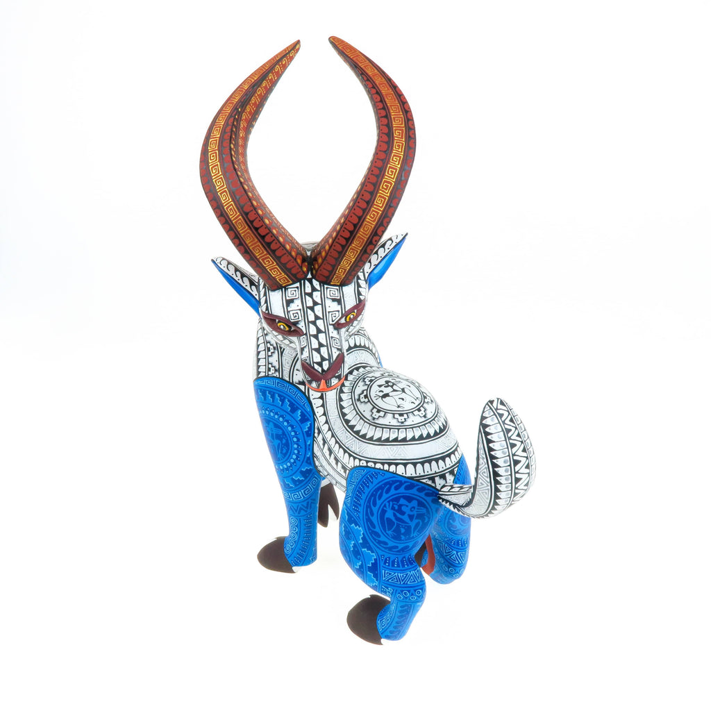 Masterpiece Goat - Oaxacan Alebrije Wood Carving – VivaMexico.com