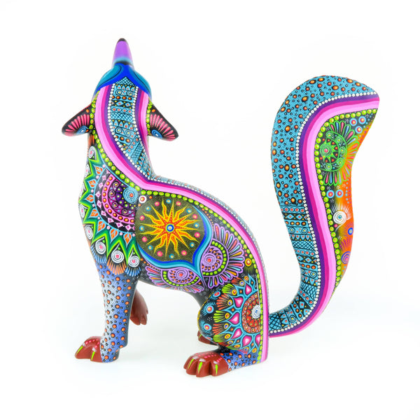 Masterpiece Howling Coyote - Oaxacan Alebrije Wood Carving – VivaMexico ...