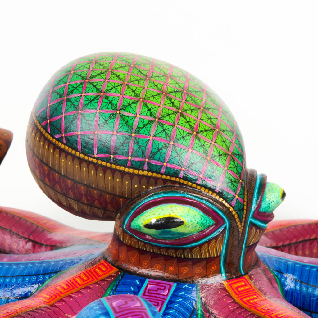 Masterpiece Octopus - Oaxacan Alebrije Wood Carving – VivaMexico