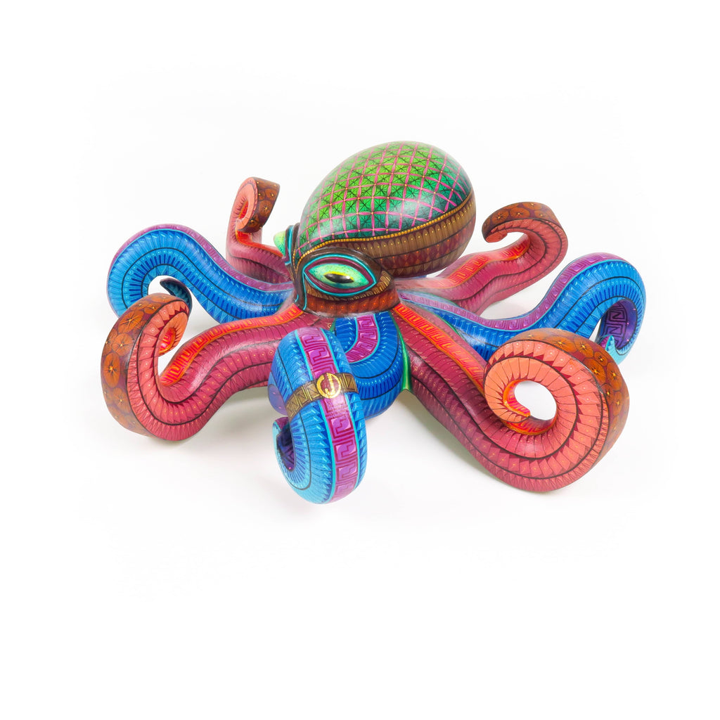 Masterpiece Octopus - Oaxacan Alebrije Wood Carving – VivaMexico
