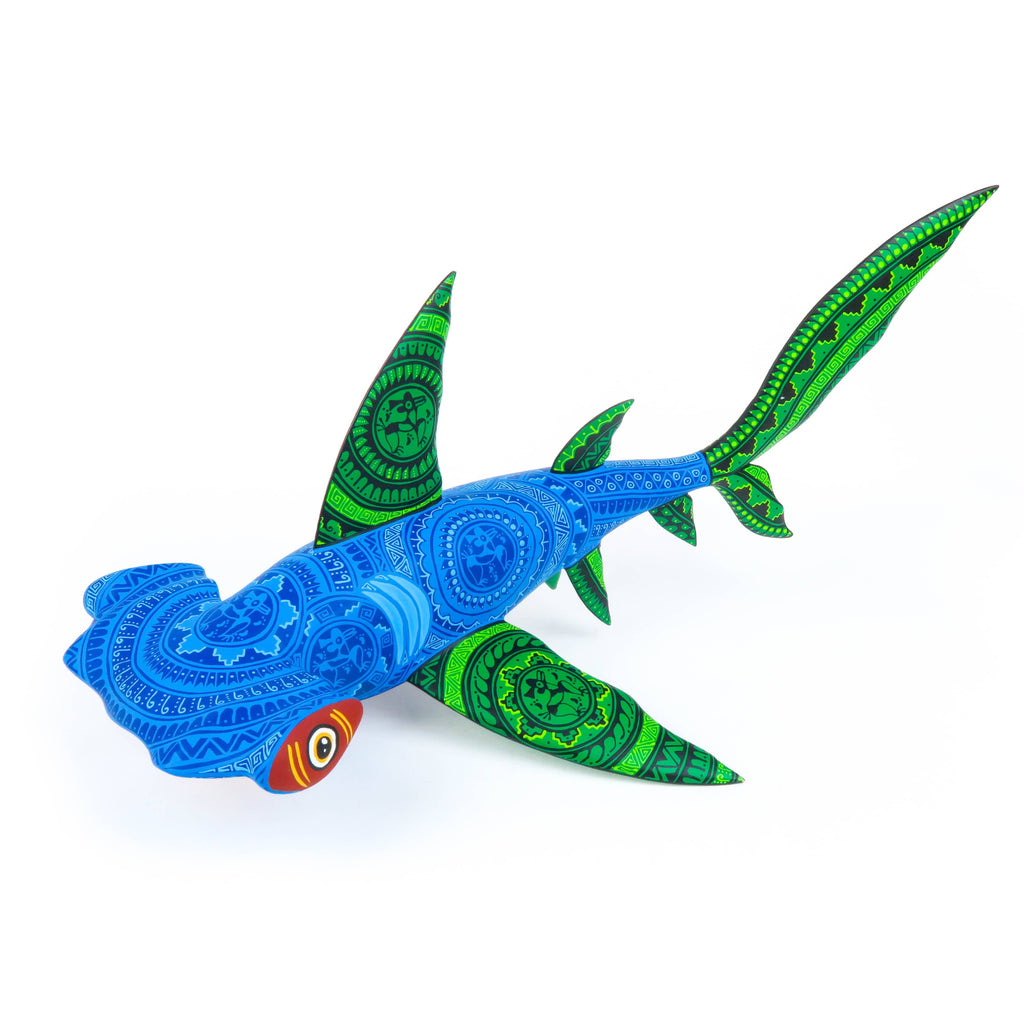Masterpiece Shark - Oaxacan Alebrije Wood Carving – VivaMexico.com
