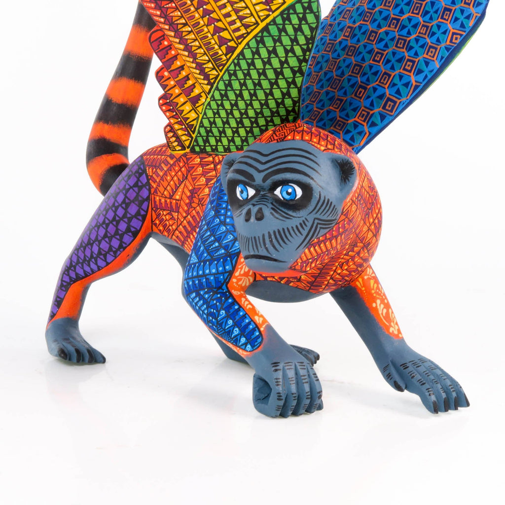 Monkey & Eagle Fusion - Oaxacan Alebrije Wood Carving – VivaMexico