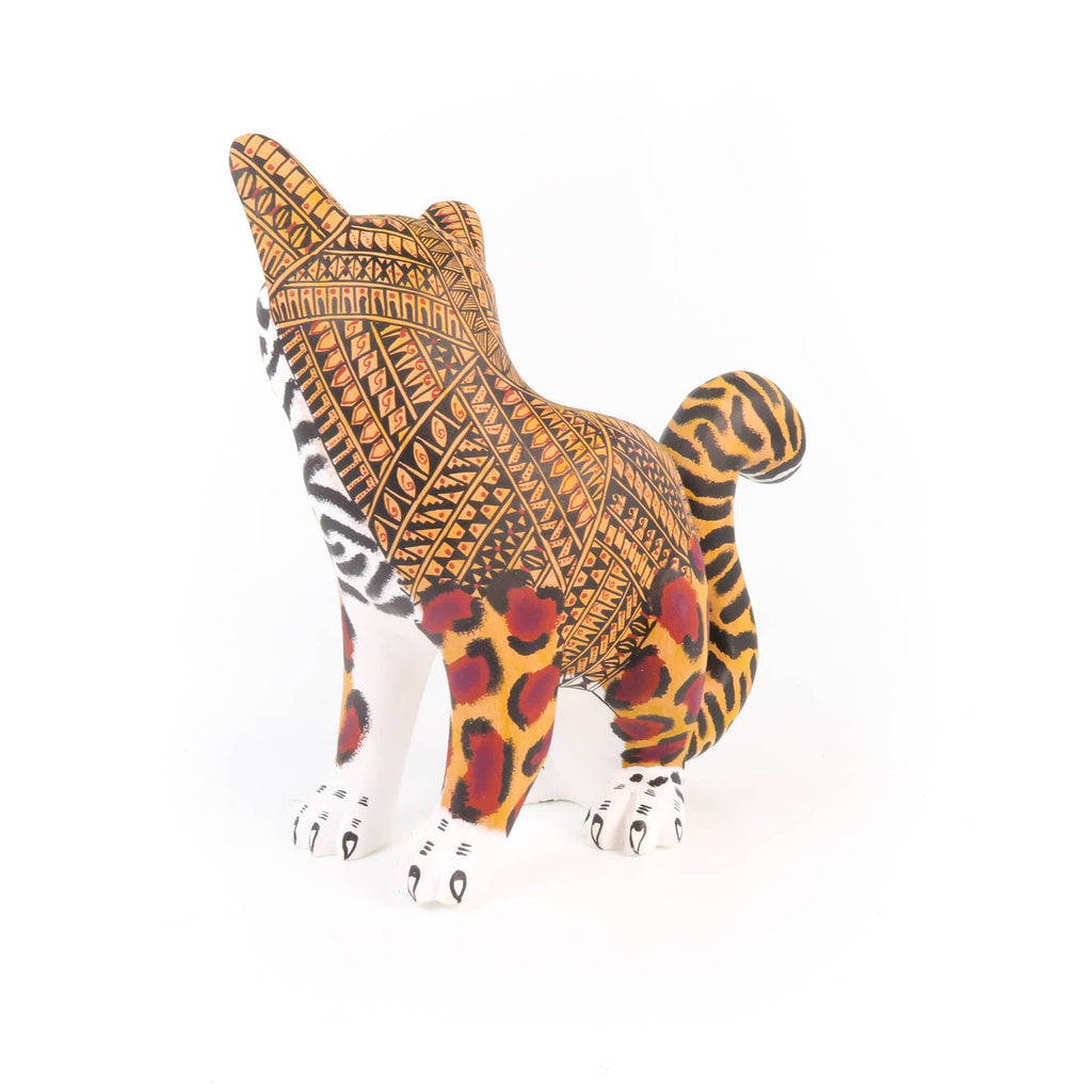 Ocelot - Oaxacan Alebrije Wood Carving
